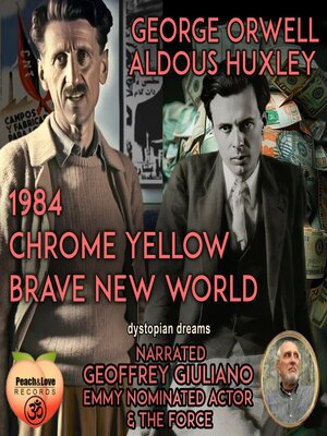 cover image of 1984, Chrome Yellow, Brave New World